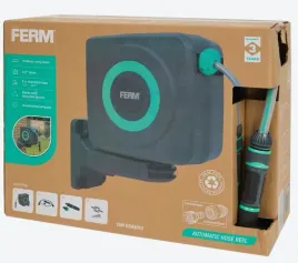 automatyczny-beben-zwijacz-na-ogrodowy-waz-scienny-stojak-ferm-360-15mb