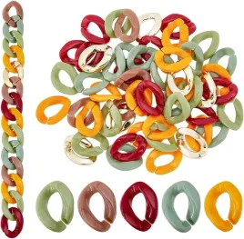 superfindings-200-szt-akrylowe-pierscienie-laczace-6-kolorow