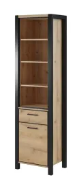 witryna-dab-czarny-200-x-55-x-41-cm-helvetia-aktiv-05-waska-masywna