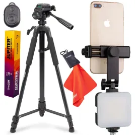 statyw-foto-video-jupiter-uchwyt-na-smartfona-lampa-led-pilot-bt