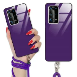 etui-do-huawei-p40-pro-plus-crossglam-stylowy-szklane-fioletowy-sznurek