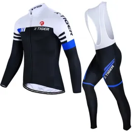 dlugi-stroj-rowerowy-komplet-kolarski-meski-elastyczny-wiosenny-szelki-5xl