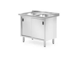 basen-gastronomiczny-2-komorowy-spawany-100x60x85cm-z-rantem-i-szafka