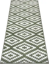 chodnik-80x250cmnowoczesny-wzor-do-przedpokoju-korytarza-zielono-kremowy