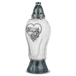 znicz-z-dedykacja-kochanemu-tacie-34-cm-srebrny-dp629-znicz-dla-taty-wklad