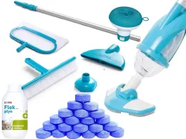 odkurzacz-do-basenu-zestaw-czyszczacy-siatka-dozownik-chemia-1kg-koagulant