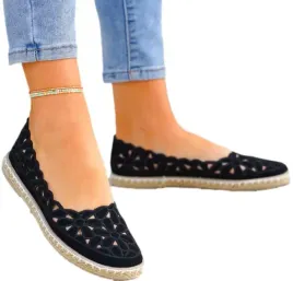 czarne-azurowe-baleriny-mokasyny-espadryle-flower8