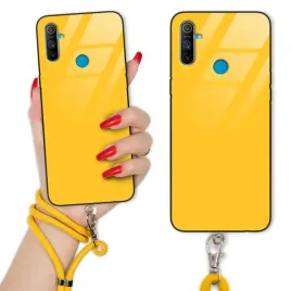 etui-do-realme-c3-crossglam-case-szklane-zolty-sznurek-ochronna-trend