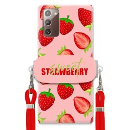 etui-do-samsung-note-20-uchwyt-czerwona-smycz-crossbody-sweet-strawberry
