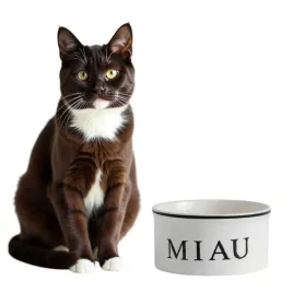 ceramiczna-biala-miska-dla-kota-na-karme-wode-z-napisem-miau-400-ml