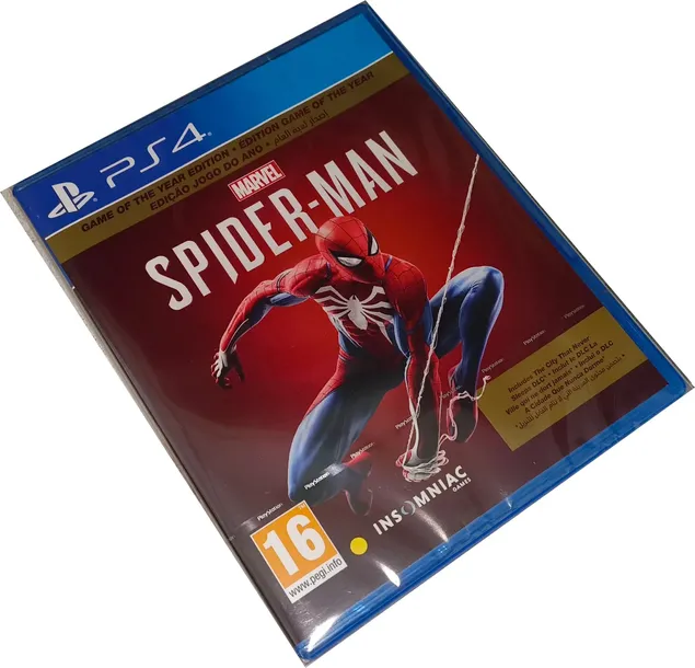MARVEL'S SPIDER-MAN SPIDERMAN GOTY/ EDYCJA GRY ROKU /NOWA/ PL dubbing / PS4