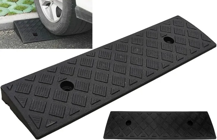 Najazd pod Krawężnik Podjazd Krawężnikowy Kablowy Rampa Gumowy Wjazd 3cm