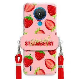 etui-do-nokia-1-4-uchwyt-czerwona-smycz-crossbody-modne-sweet-strawberry
