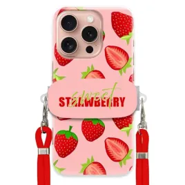 etui-do-iphone-16-pro-uchwyt-czerwona-smycz-funkcjonalne-sweet-strawberry