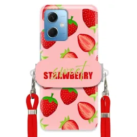 etui-do-xiaomi-poco-x5-uchwyt-czerwona-smycz-crossbody-sweet-strawberry