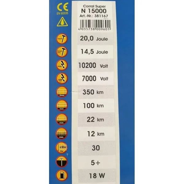 elektryzator-corral-super-n15000