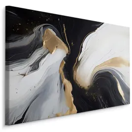 obraz-do-sypialni-marmur-elementy-zlota-styl-glamour-abstrakcja-90x60