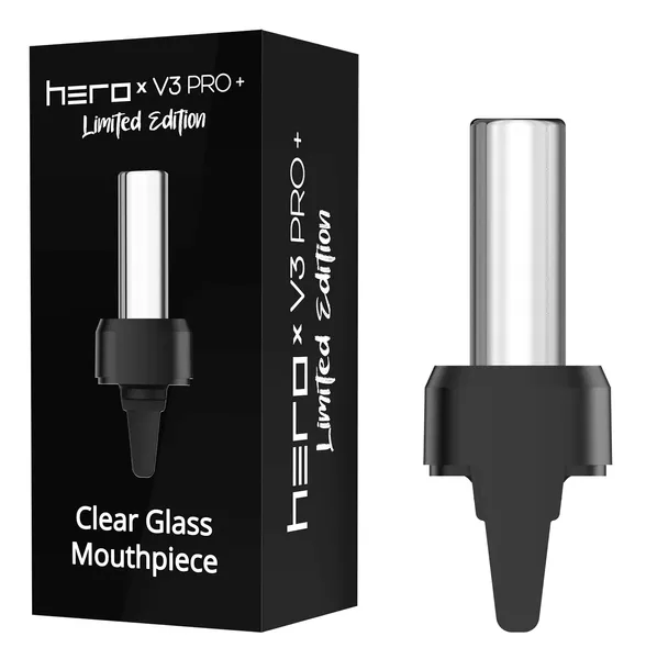HERO X V3 PRO+ LIMITED EDITION szklany ustnik do waporyzatora XMAX