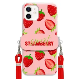 etui-do-iphone-12-uchwyt-czerwona-smycz-crossbody-modne-sweet-strawberry