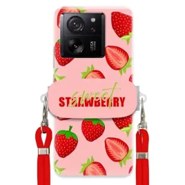 etui-do-xiaomi-13t-uchwyt-czerwona-smycz-crossbody-modne-sweet-strawberry