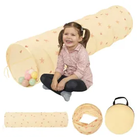 tunel-dla-dzieci-skladany-namiot-bezowy-100-kulek-pilek-selonis-tt-100x