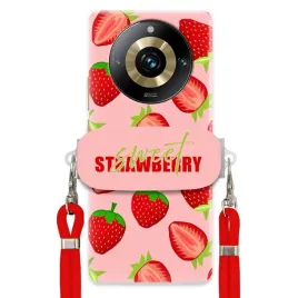 etui-do-realme-11-pro-plus-5g-uchwyt-czerwona-smycz-crossbody-strawberry