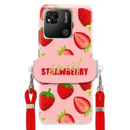etui-do-xiaomi-redmi-10a-uchwyt-czerwona-smycz-funkcjonalne-strawberry