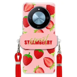 etui-do-honor-magic-6-lite-uchwyt-czerwona-smycz-funkcjonalne-strawberry