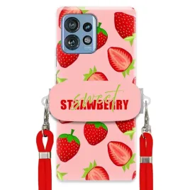 etui-do-motorola-edge-40-pro-uchwyt-czerwona-smycz-crossbody-strawberry