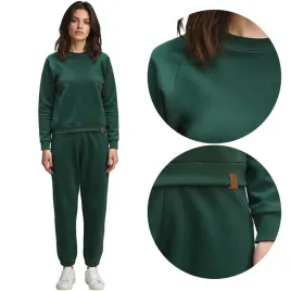 vivisence-9204kmpl-zielony-bawelna-komplet-damski-bluza-spodnie-dresy-s