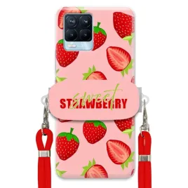 etui-do-realme-8-uchwyt-czerwona-smycz-crossbody-modne-sweet-strawberry