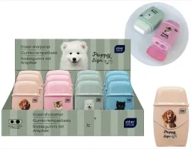 gumko-temperowka-2-otwory-cienka-i-gruba-kredka-pies-kot-z-pojemnikiem