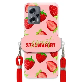 etui-do-xiaomi-redmi-note-11t-pro-uchwyt-czerwona-smycz-modne-strawberry