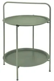 nowoczesny-stolik-ogrodowy-z-2-tacami-50x66-cm-matowy-zielony-stalowy
