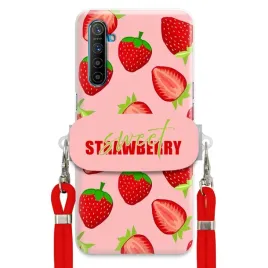 etui-do-realme-x2-uchwyt-czerwona-smycz-crossbody-modne-sweet-strawberry