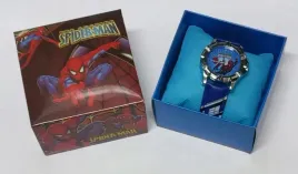 mlodziezowy-zegarek-na-reke-spider-man-czlowiek-pajak-niebieski