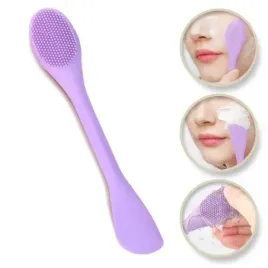 ecarla-silikonowa-szczoteczka-do-pielegnacji-twarzy-z-aplikatorem-fioletowa