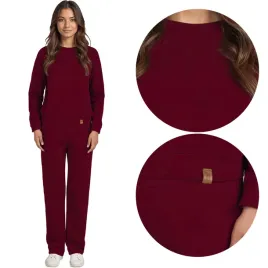 vivisence-9205kmpl-bordowy-komplet-dresowy-damski-bluza-i-spodnie-dresy-2xl