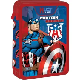 piornik-podwojny-z-wyposazeniem-avengers-capitan-ameryca-diakakis