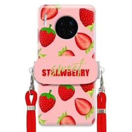 etui-do-huawei-mate-30-uchwyt-czerwona-smycz-crossbody-sweet-strawberry