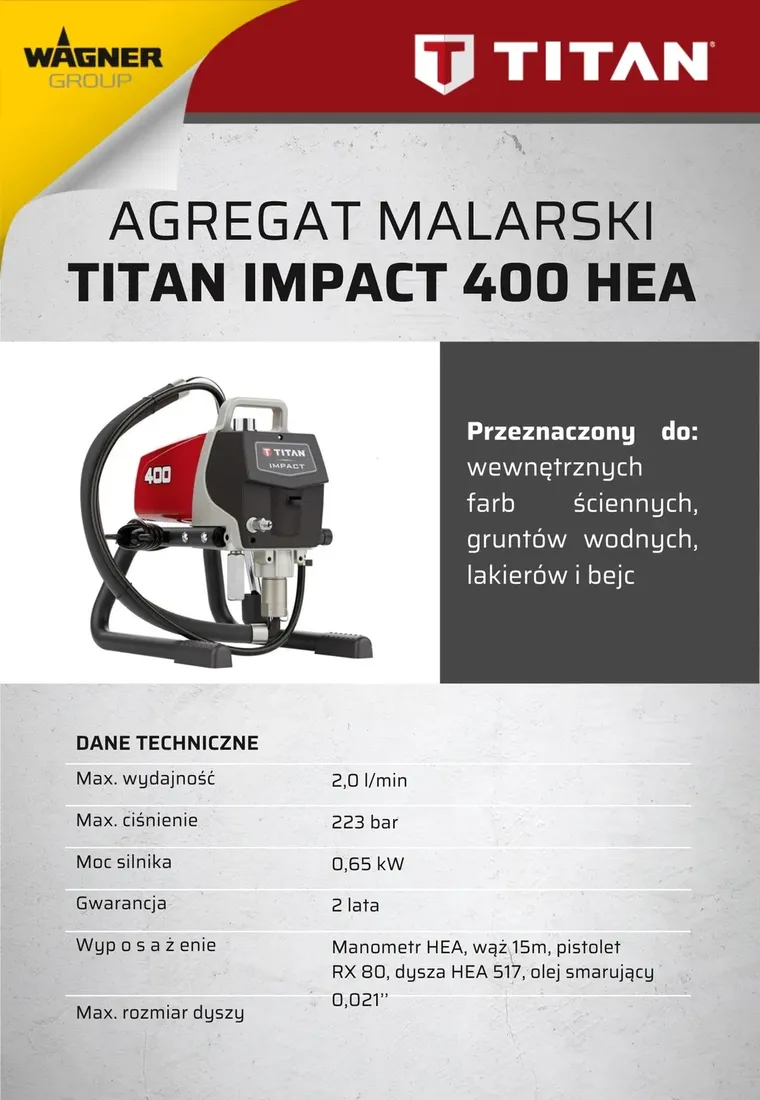 agregat-malarski-titan-400-impact-stan-nowy