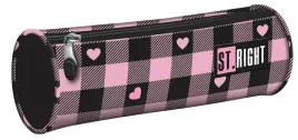 st-right-piornik-szkolny-tuba-saszetka-pink-checkered