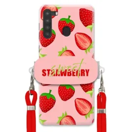 etui-do-samsung-a21-uchwyt-czerwona-smycz-funkcjonalne-sweet-strawberry