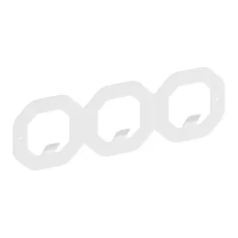 gamet-wieszak-ws40-heksagon-biala-drobna-struktura-mat