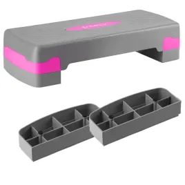 step-do-cwiczen-aerobiku-fitness-schodek-2-stopniowy-regulowany-200kg