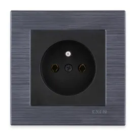exen-1x-gniazdo-elektryczne-z-u-czarne-ramka-comfort-magnetyczny-szary
