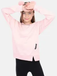 bluza-dziewczeca-dresowa-roz-jasny-116-122