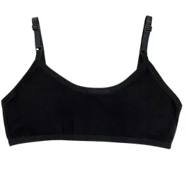 biustonosz-stanik-miekki-top-bawelniany-dziewczecy-gladki-czarny-s-140-cm