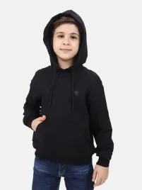 bluza-chlopieca-dziecieca-bawelniana-z-kapturem-kangurka-czarna-116-122
