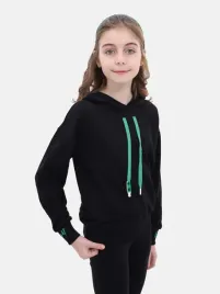 bluza-z-kapturem-dziewczeca-dresowa-czarna-116-122